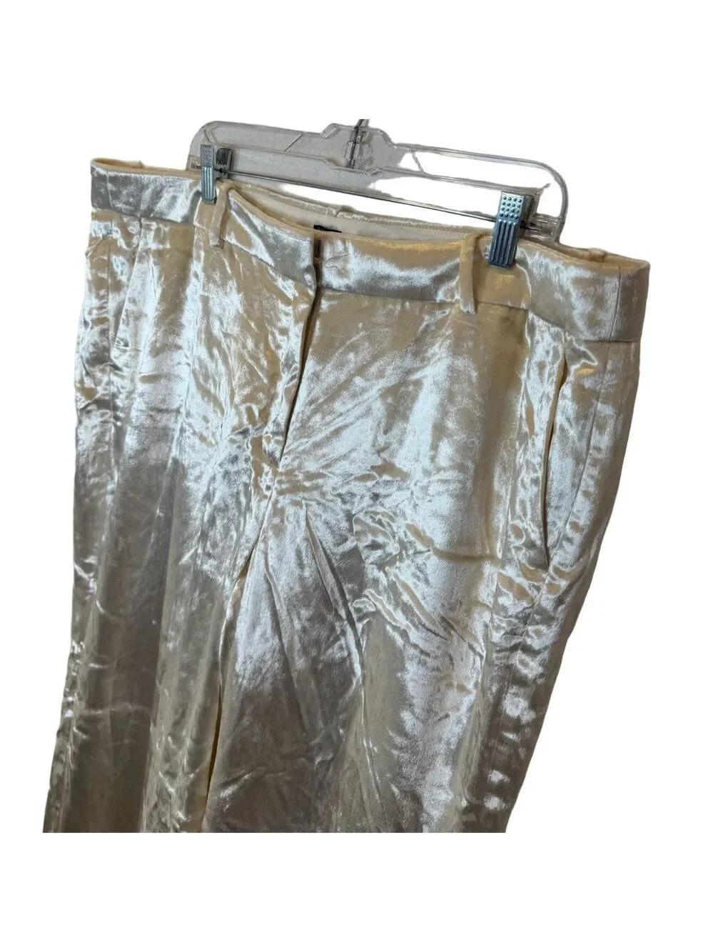 J CREW ‘Carolina Drapey Velvet’ Wide Leg Pants